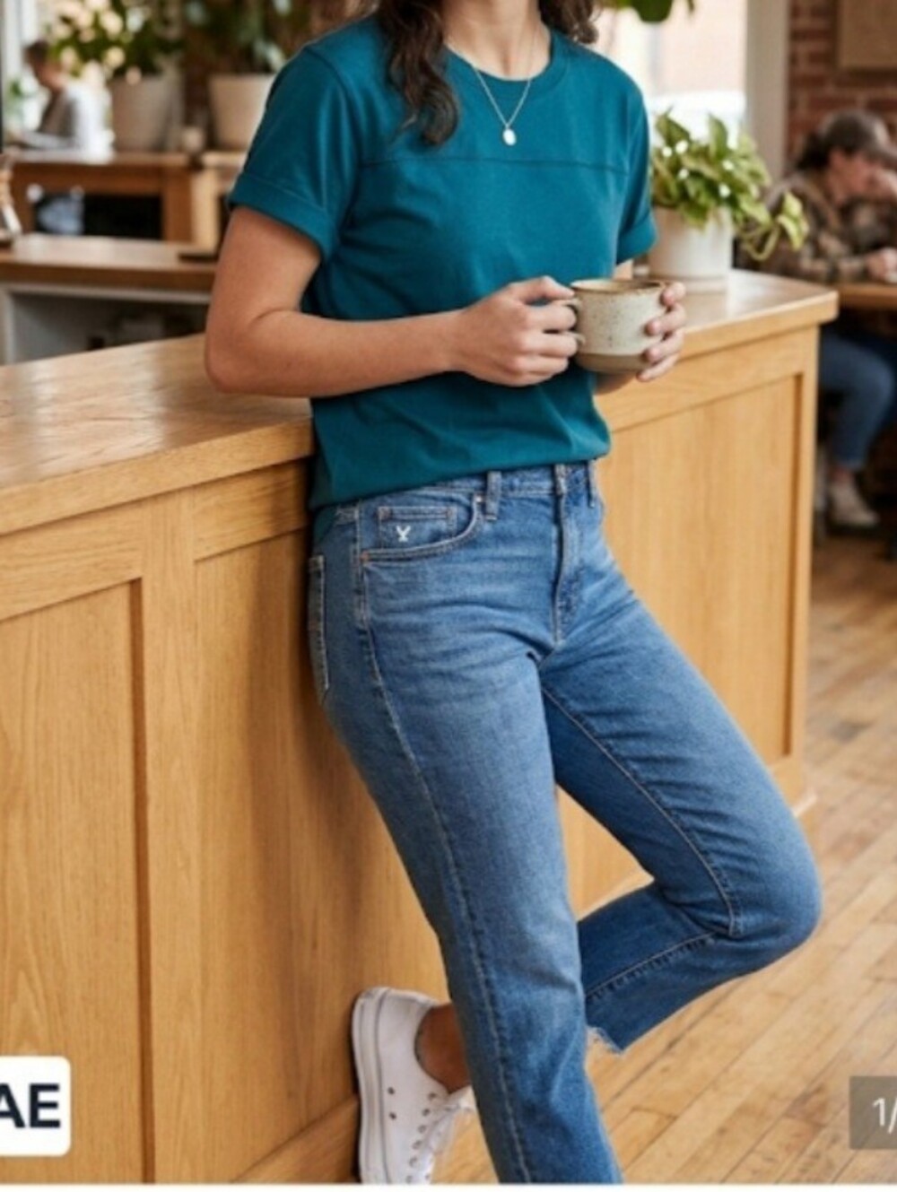 New AEO Dark Teal Top!!!